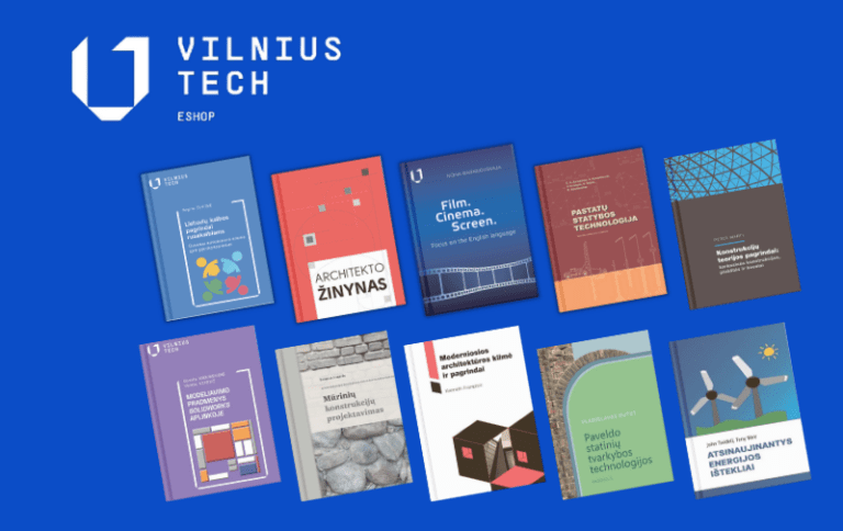 Most Popular Publications in the VILNIUS TECH E-Shop at eshop.vilniustech.lt