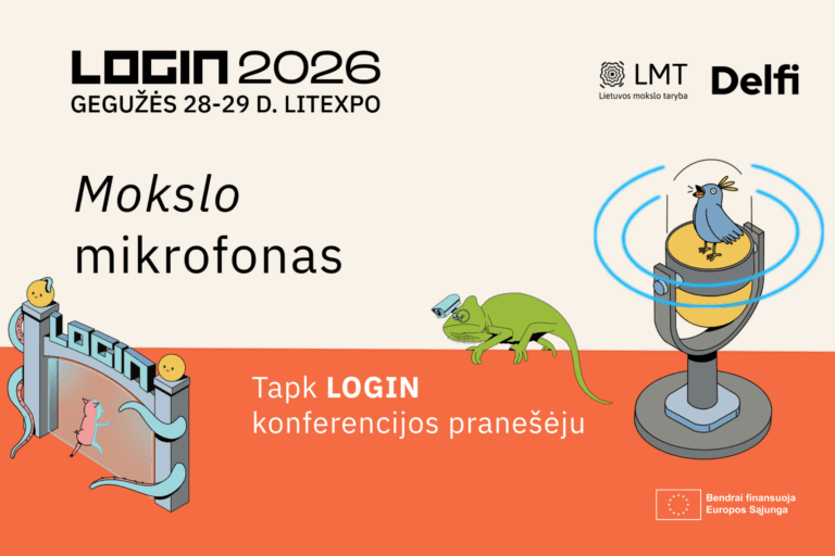 Nuo idėjos iki LOGIN scenos: startuoja konkursas „Mokslo mikrofonas“