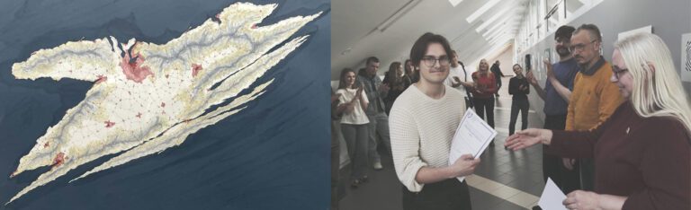 Architektūrinio piešinio konkurso laureatas – VILNIUS TECH Architektūros studentas Vakaris Vizbarkas