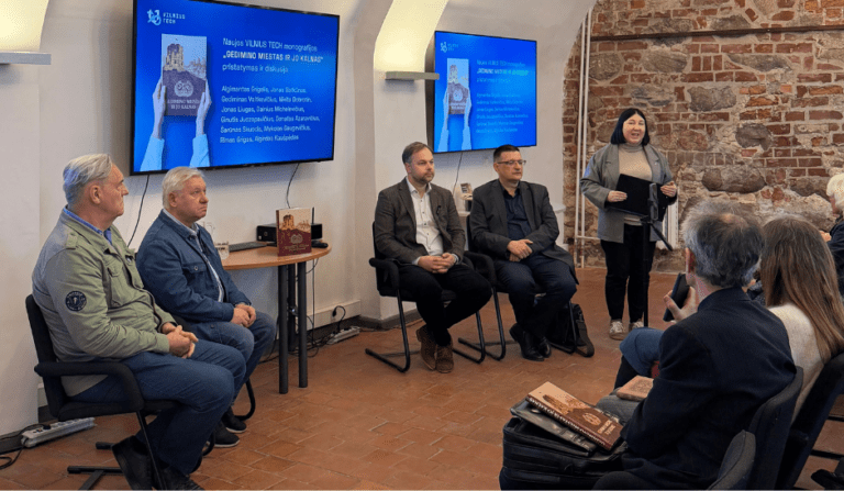 VILNIUS TECH išleistos monografijos „Gedimino miestas ir jo kalnas“ pristatymas