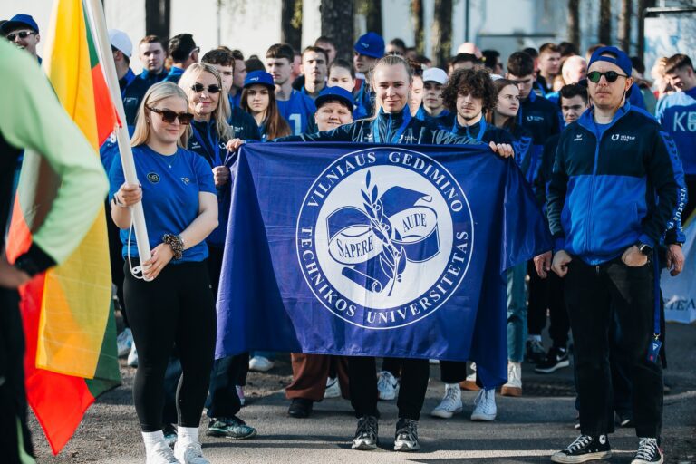 VILNIUS TECH sporto delegacija išvyksta į SELL studentų žaidynes Rygoje