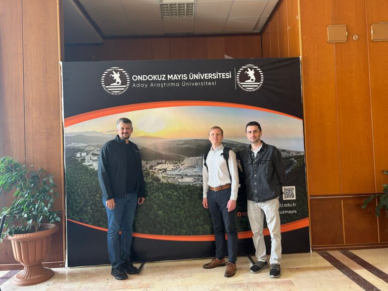 Doc. dr. Vido Žuraulio vizitas Ondokuz Mayıs universitete Turkijoje pagal „Erasmus+“ programą