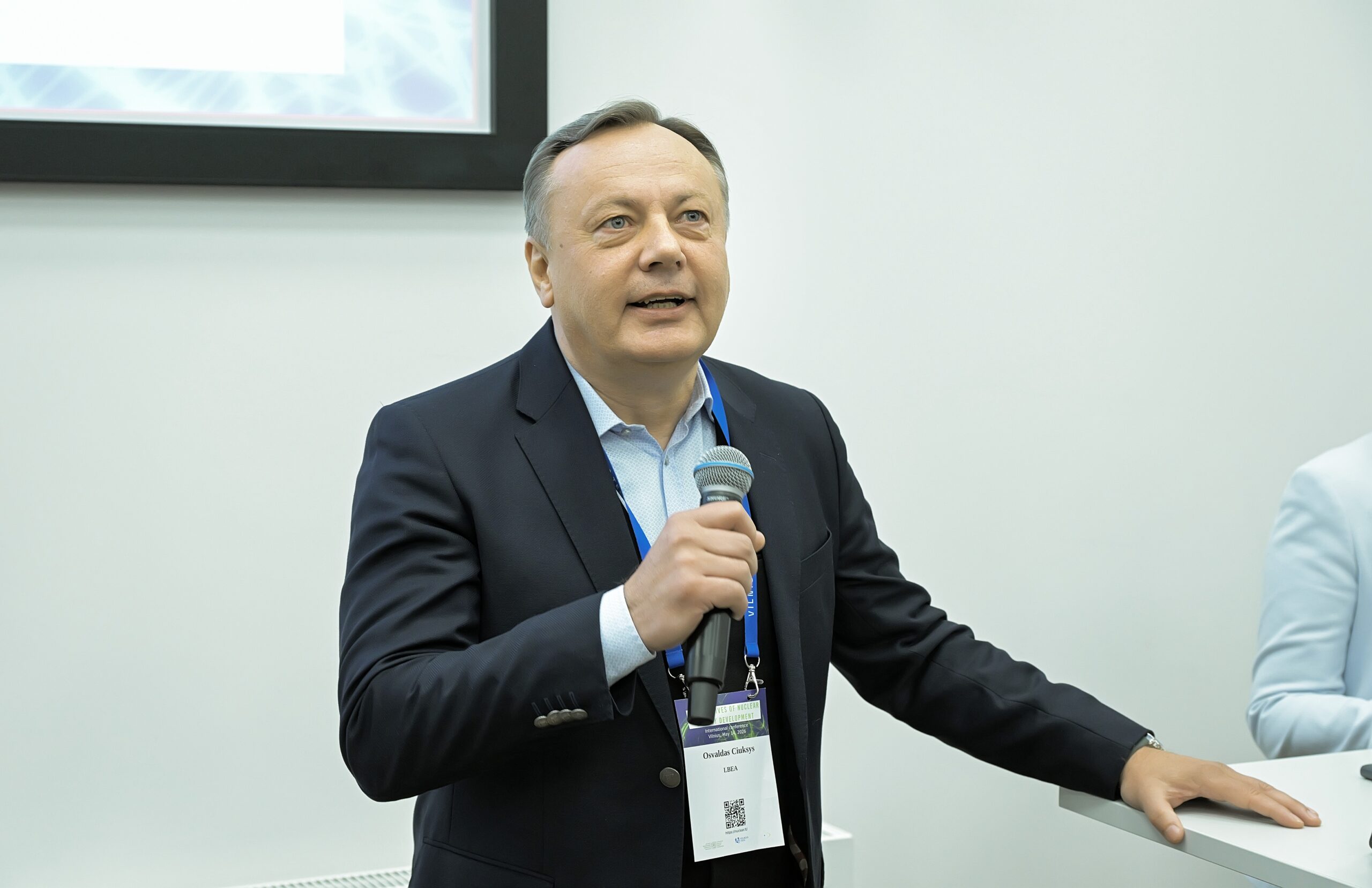 Lietuvos branduolinės energetikos asociacijos prezidentas Osvaldas Čiukšys