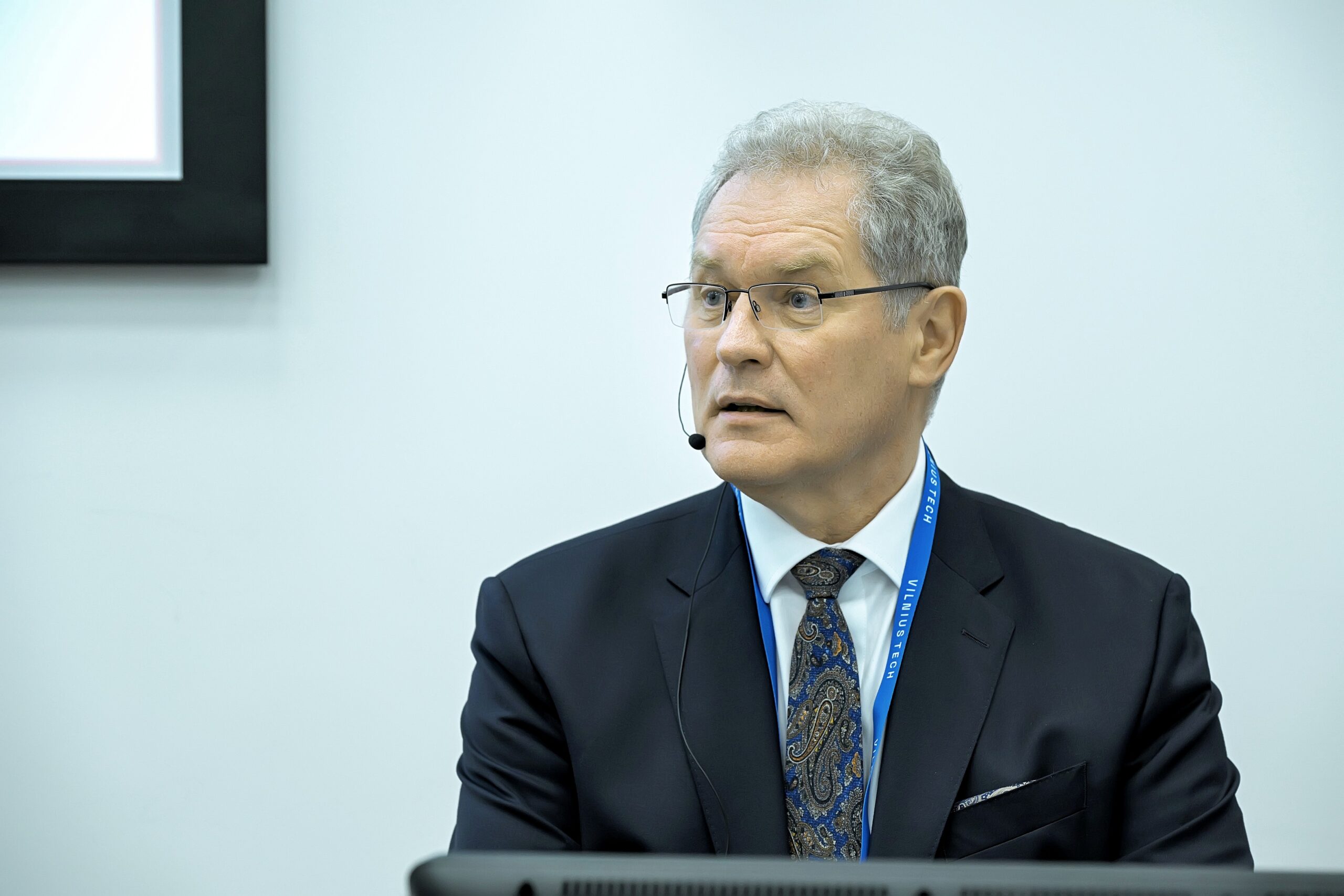 VILNIUS TECH rektorius prof. dr. Romualdas Kliukas