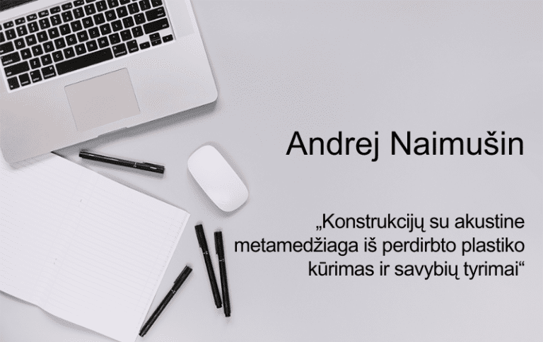 Nauja daktaro disertacija
