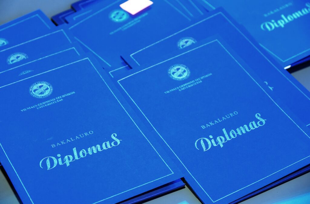 Graduation ceremony of the Lithuanian Maritime Academy