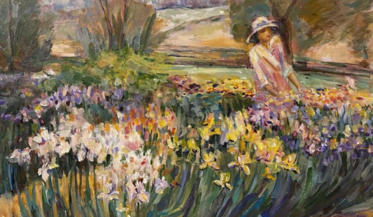 Painting Exhibition "Between City Walls and Nature" by Vilija Drižienė