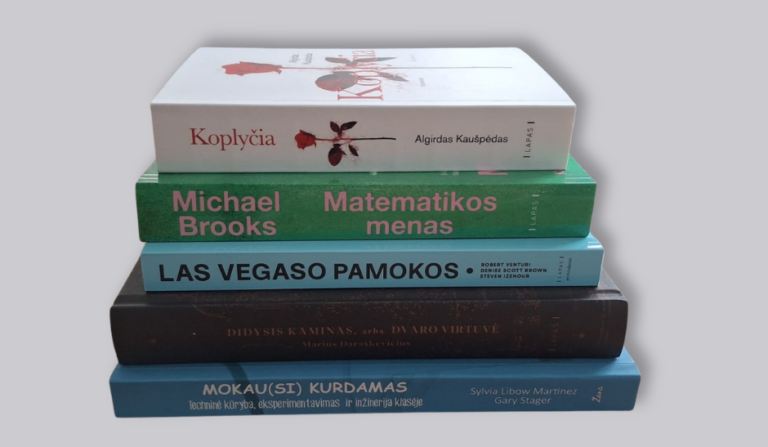 VILNIUS TECH SKAITO laisvalaikis: naujausios knygos bibliotekoje