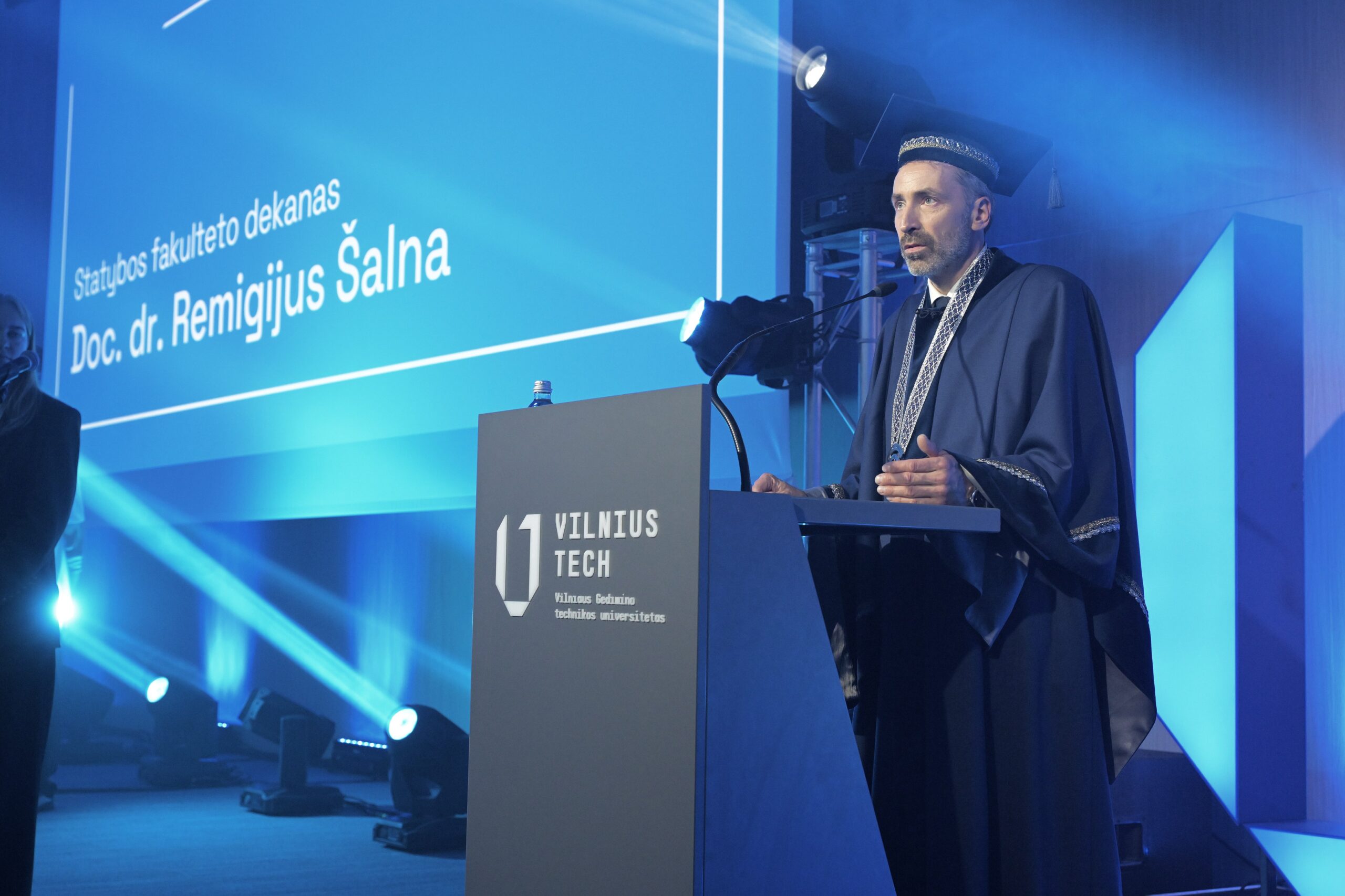 Statybos fakulteto dekanas, docentas dr. Remigijus Šalna