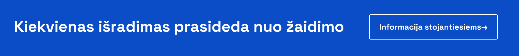 Informacija stojantiesiems