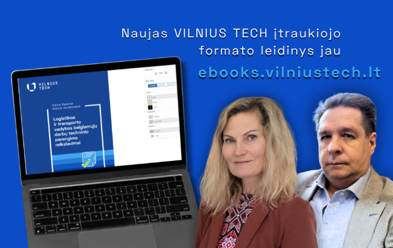 VILNIUS TECH pristato naują visiems prieinamo EPUB3 formato leidinį