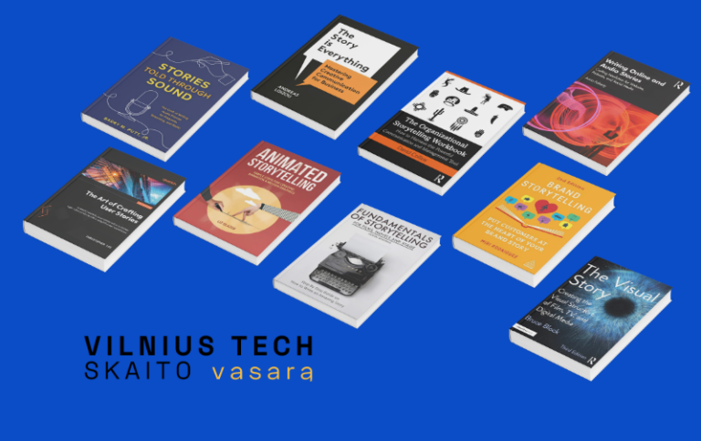 VILNIUS TECH SKAITO vasarą: istorijų pasakojimas kaip kūrybos ir komunikacijos įrankis