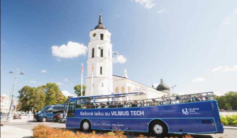 VILNIUS TECH 70-mečio dovana Vilniui ir Lietuvai – nemokama ekskursija, atskleidžianti sostinę technologijų kūrėjų akimis