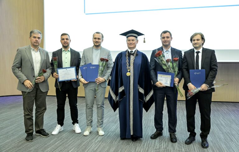 Faculty Community Members Recognized for Their Academic and Research Achievements at the Ceremonial Senate Meeting