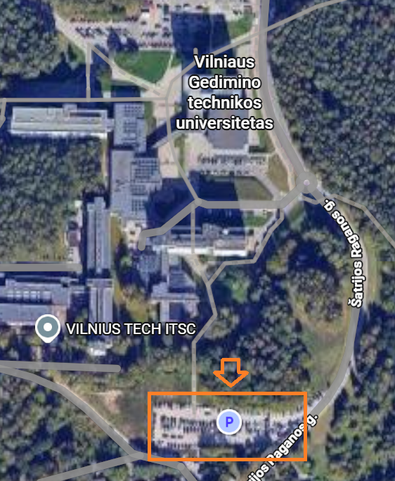 Parkingas studentams