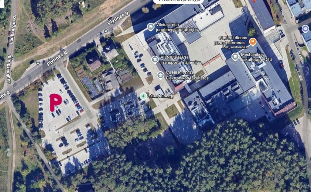Plytinės parkingas studentams 2