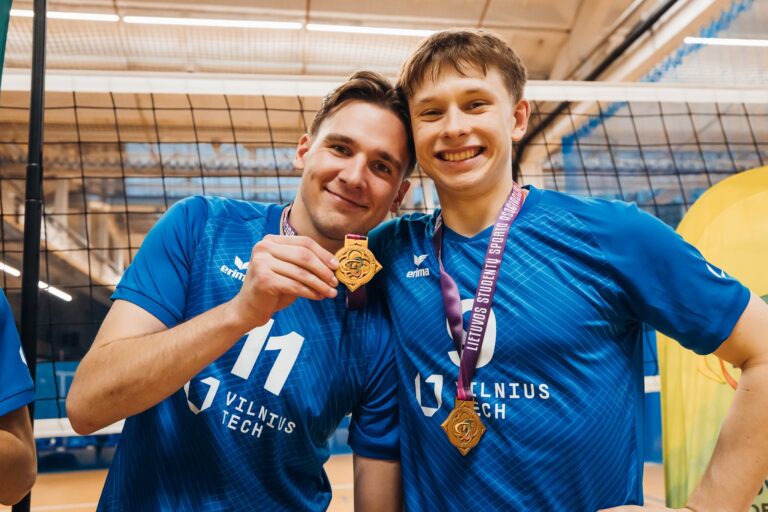 VILNIUS TECH tinklininkai – Lietuvos studentų tinklinio taurės čempionai!