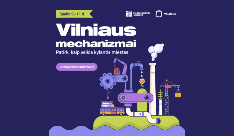 „Vilniaus mechanizmai“ auga kartu su miestu: festivalis kvies užkurti sostinės organizmą