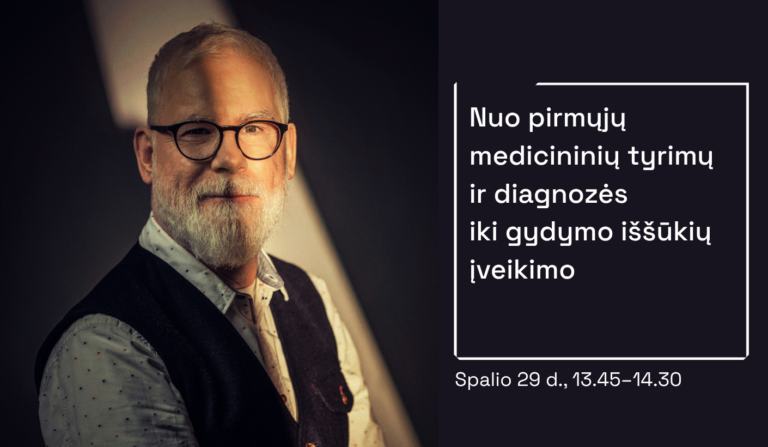 Kviečiame bendruomenę į atvirą pokalbį apie vėžį su D.R. Andersonu ir gydytojų komanda